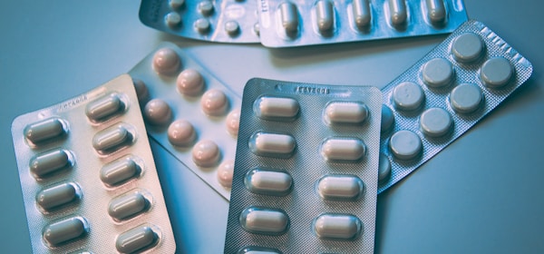 Medical research illustration